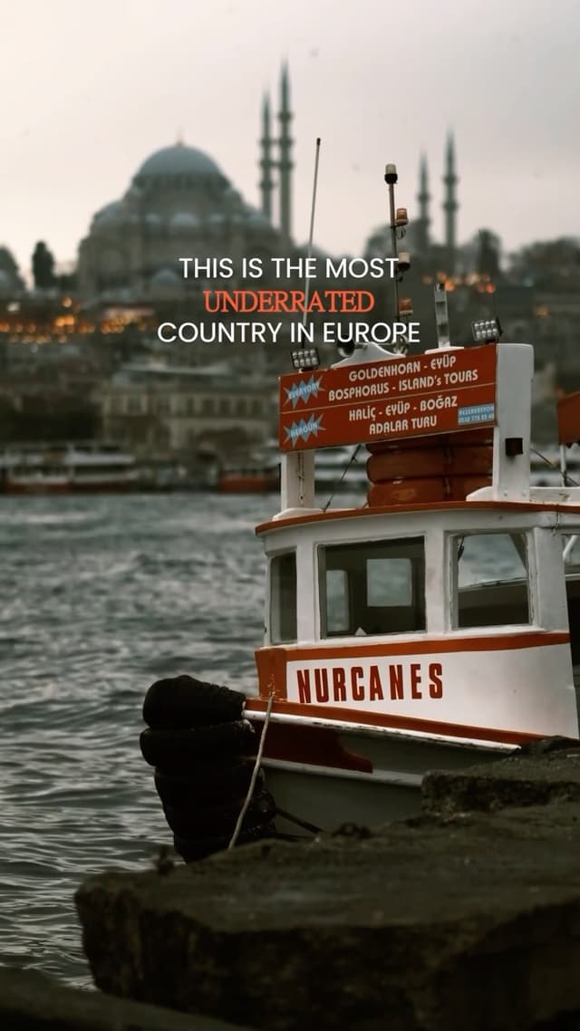 Do you think Turkey is underrated?

?Here’s a mini guide to one of its MOST BEAUTIFUL CITIES:

?Foods You Must Try:
Kebabs
Baklava
Simit
Mezes
Manti

?The Prettiest Streets:
Istiklal Street
Balat Streets
Galata Tower Area
Ortakoy Streets
Kuzguncuk

✨Must-Visit Places:
Hagia Sophia
Topkapi Palace
Blue Mosque
Grand Bazaar
Basilica Cistern

?️Must-Do Activities:
Take a Bosphorus Cruise
Visit a Turkish Bath (Hamam)
Explore the Spice Bazaar
Watch a Whirling Dervishes Show
Enjoy a sunset at Galata Bridge

☎️Contact us and we’ll create the BEST PROGRAM FOR YOU!

#istanbul #turkeytourism #istanbulsummer Image